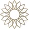Ekena Millwork Daisy Wood Fretwork Pierced Ceiling Medallion, Birch, 20"OD x 7"ID x 1/4"T CMWP20X20X0250DABI - alternate 2